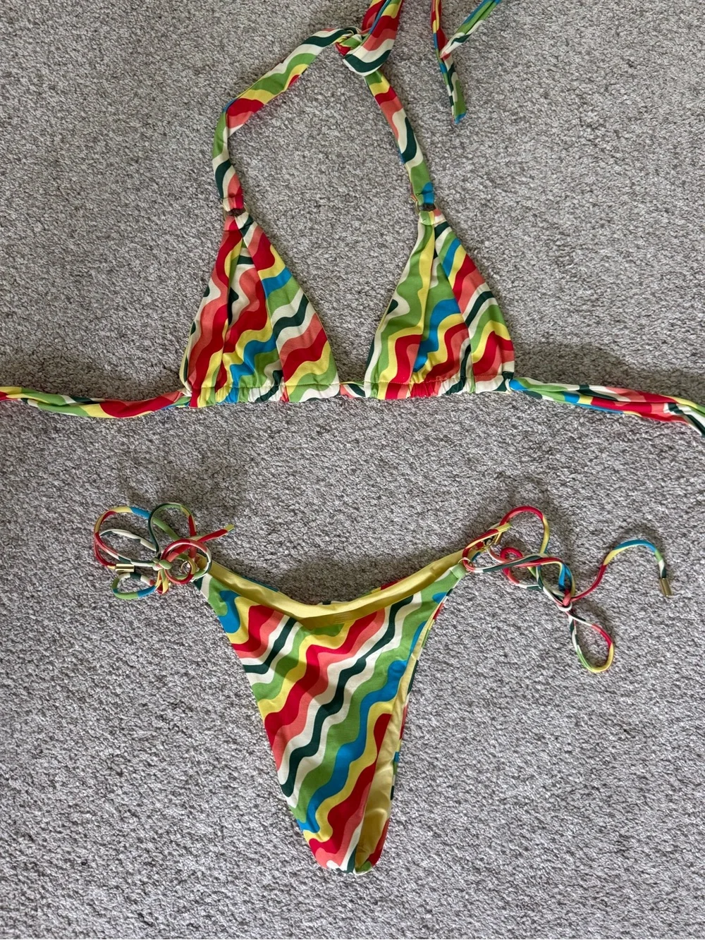 Monday Swimwear Hanalei Bottom Multicolor - Picture 1 of 4